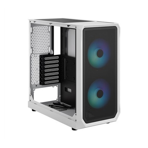 Fractal Design | Focus 2 | Side window | RGB White TG Clear Tint | Midi Tower | Power supply included No | ATX - 8